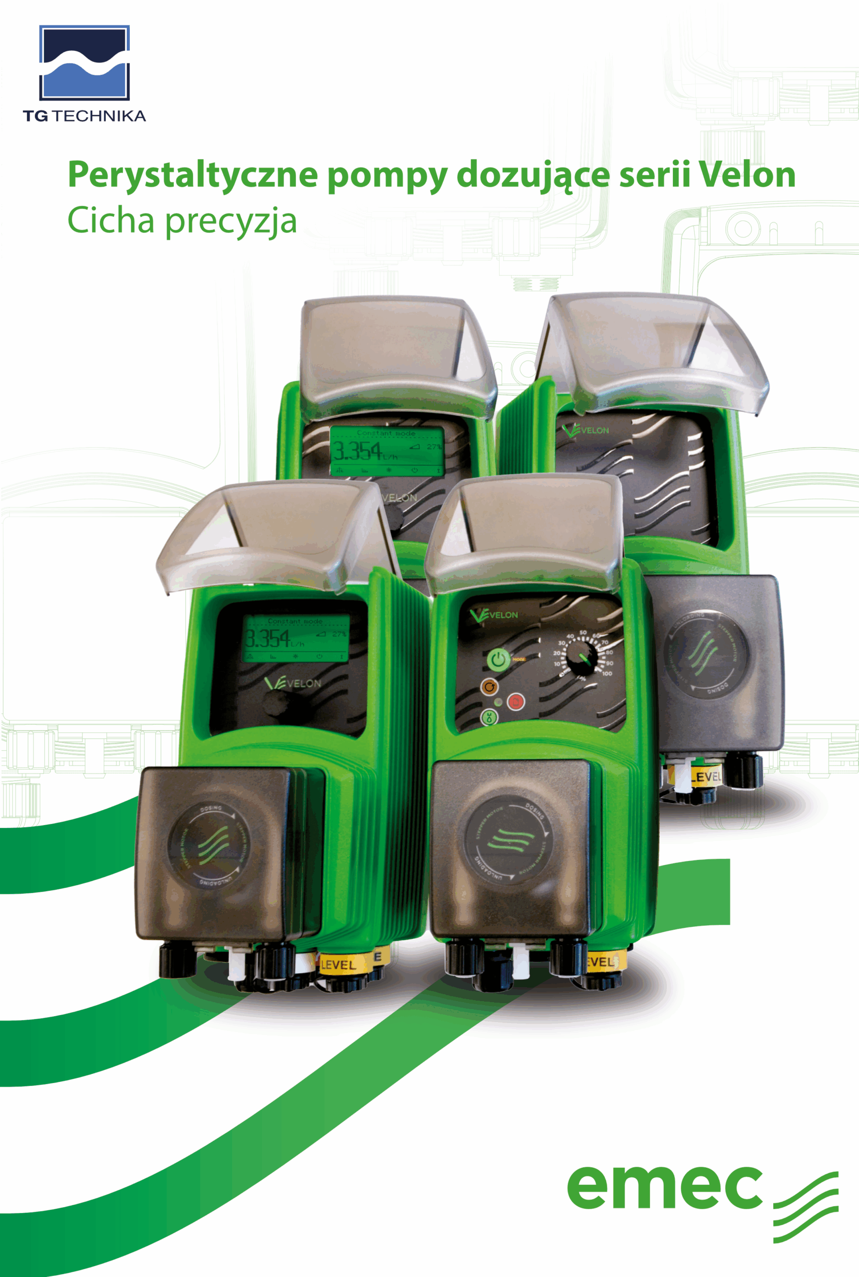 perystaltyczne pompy VELON