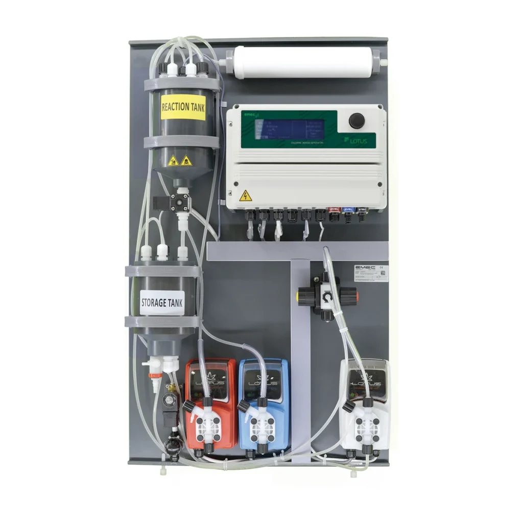 Generator dwutlenku chloru EMEC LOTUS AIR