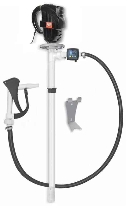 Pompa beczkowa Standard Pump – zestaw 5 z licznikiem, rura PVDF