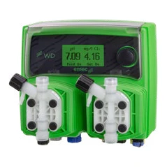 System dozujący EMEC WDPHxx z dwiema pompami elektromagnetycznymi