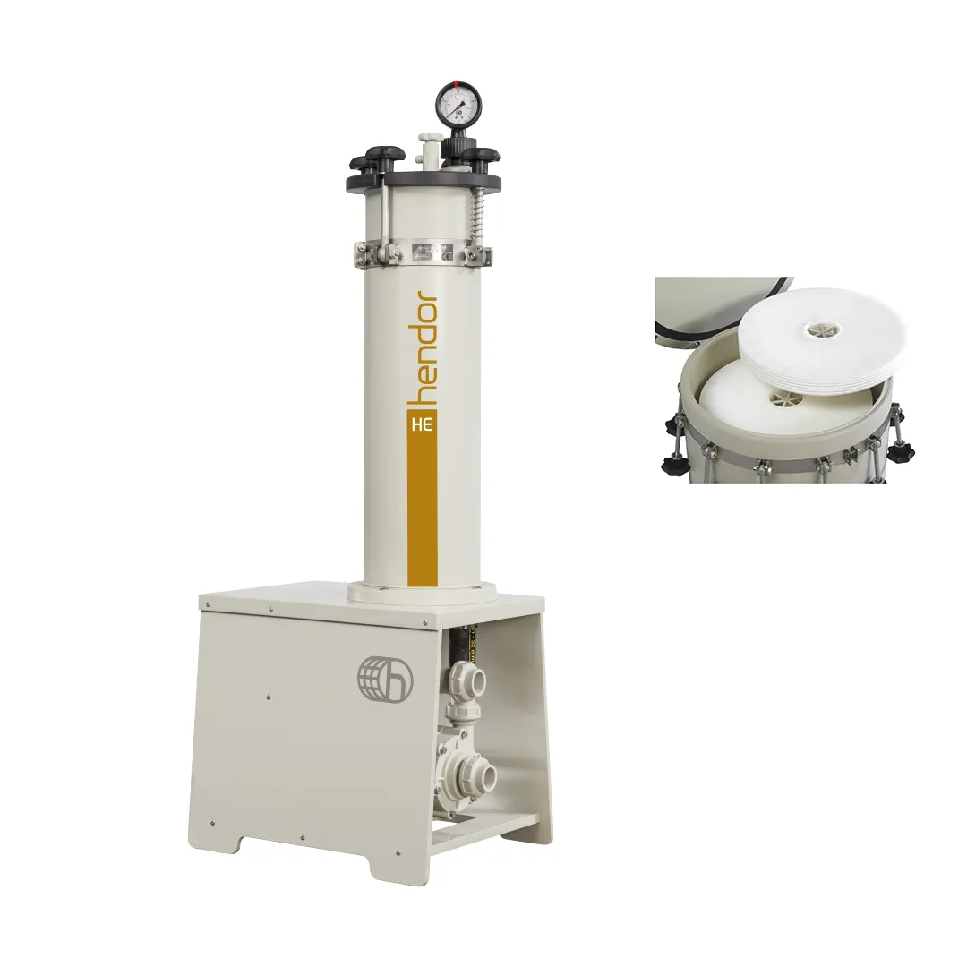 Poziomy system filtracji dyskowej Hendor seria 3